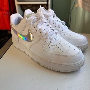 Nike Air Force One Irridescent Rainbow Low Women’s 9.5